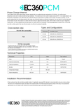 EC360® PCM Phasen-Wechsel-Material / Wärmeleitpastenersatz