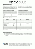 EC360® GLUE 2W/mK Wärmeleitkleber, flüssig